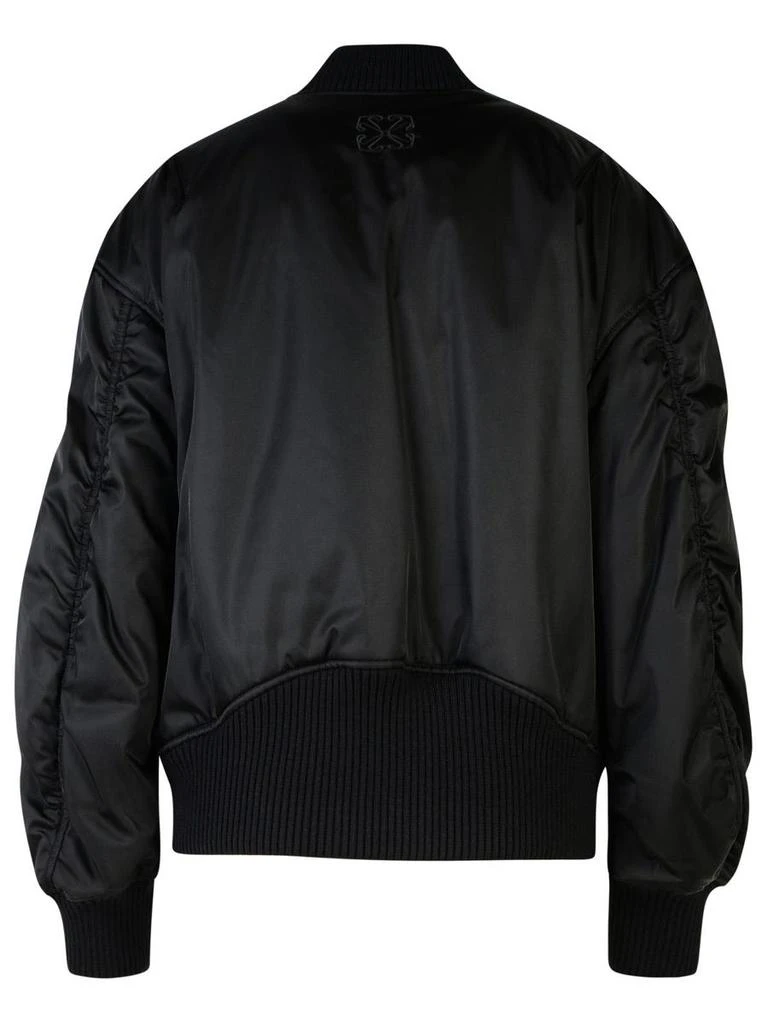 Off-White Off-White 'Ny' Black Polyamide Bomber Jacket 3