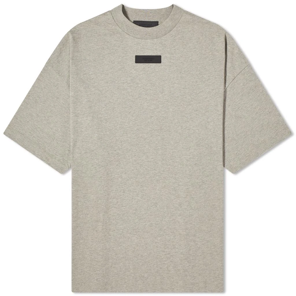Fear of God ESSENTIALS Fear of God ESSENTIALS Spring Tab Crew Neck T-Shirt - Dark Heather Oatmeal