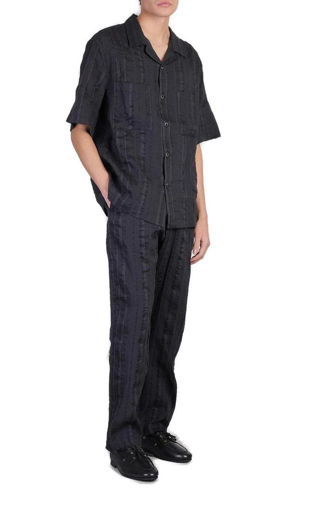 BARENA Short-sleeved Striped Shirt 2