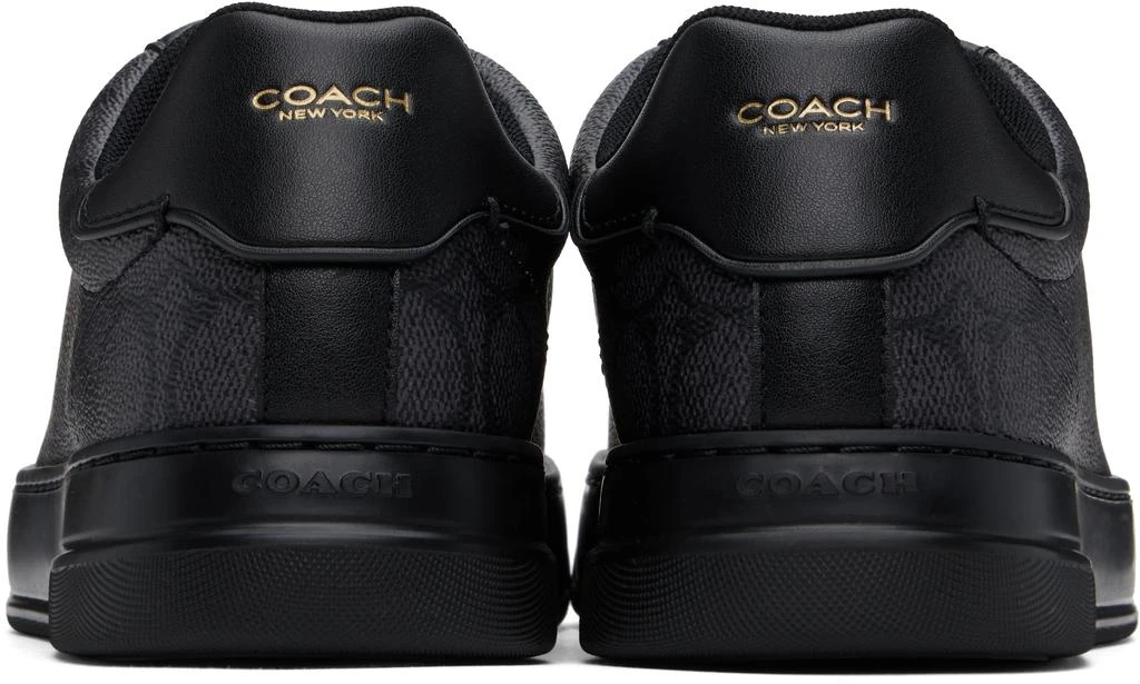 Coach Black & Gray High Line Sneakers 2