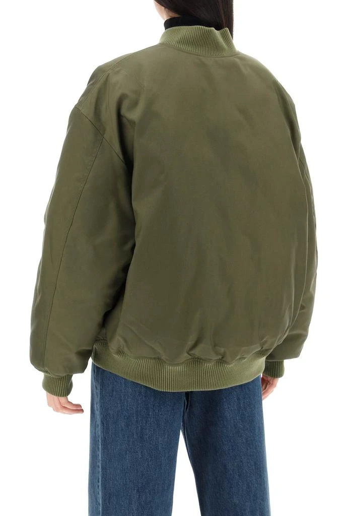 WARDROBE.NYC Women's Reversible Bomber Jacket 3