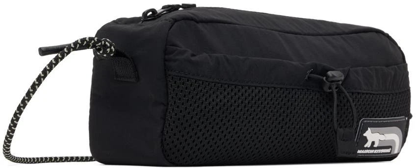 Maison Kitsune Black Flash Fox Bag 2