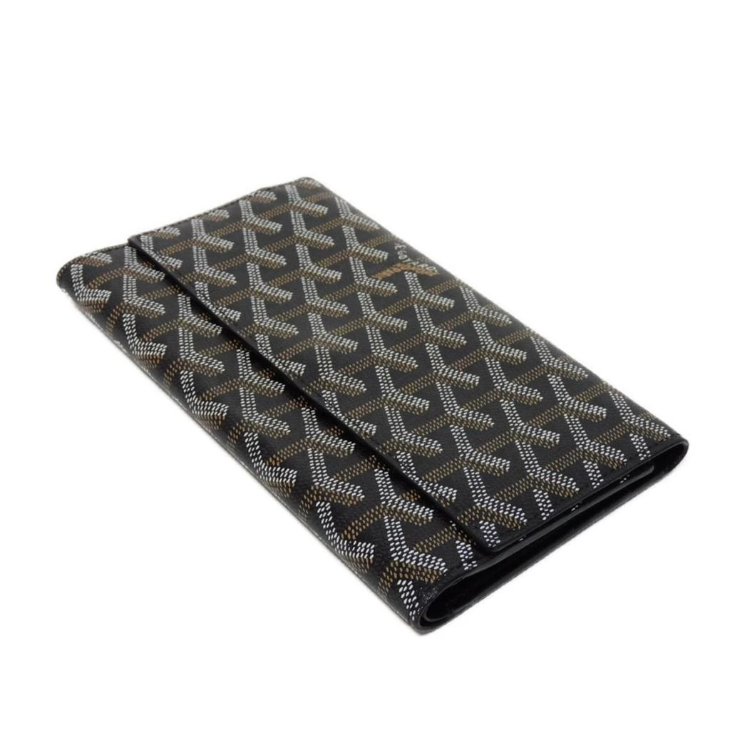 Goyard Canvas Leather Long Wallet (Bi-Fold) (Pre-Owned) 4