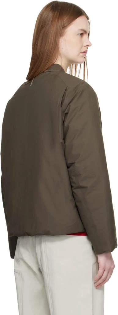 Veilance Taupe Decca Down Bomber Jacket 3