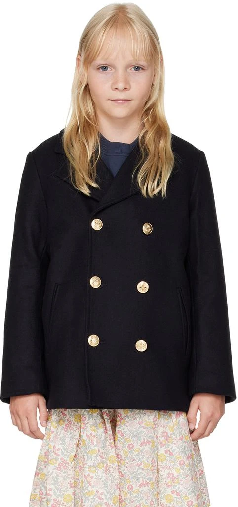 Bonpoint Kids Navy Tadzio Peacoat 1