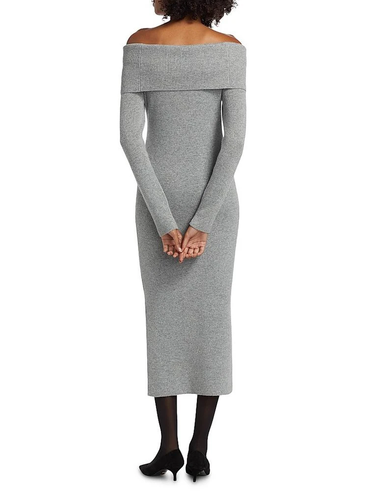 saks midi dresses Fifth Avenue Vintage Length Dress - Black Dresses, Clothing - SKS44791 harmoniously shaping the silhouette Saks Fifth Avenue Women's Ribbed