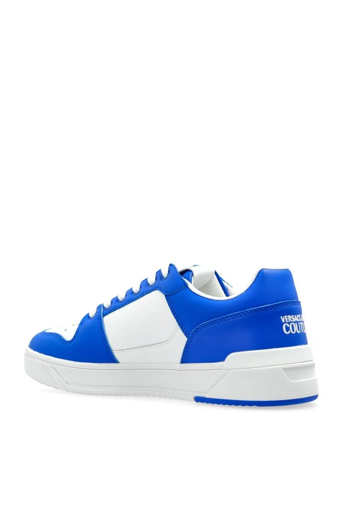 Versace Sneakers with printed logo 5