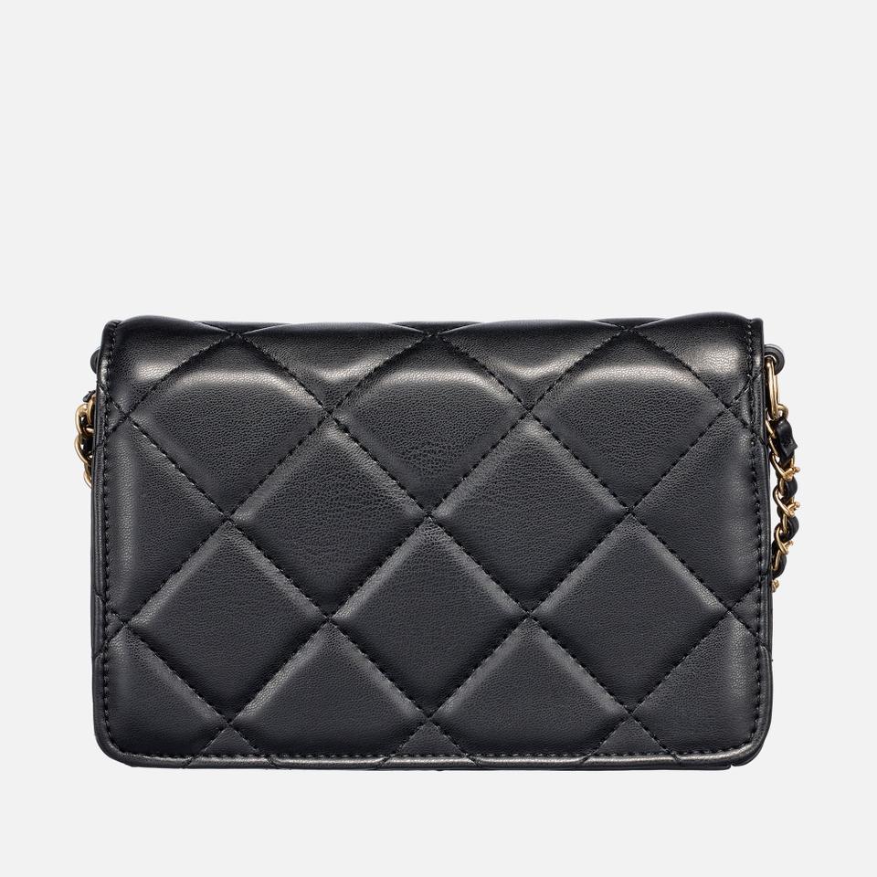 Valentino Valentino Ocarina Quilted Faux Leather Flap Bag