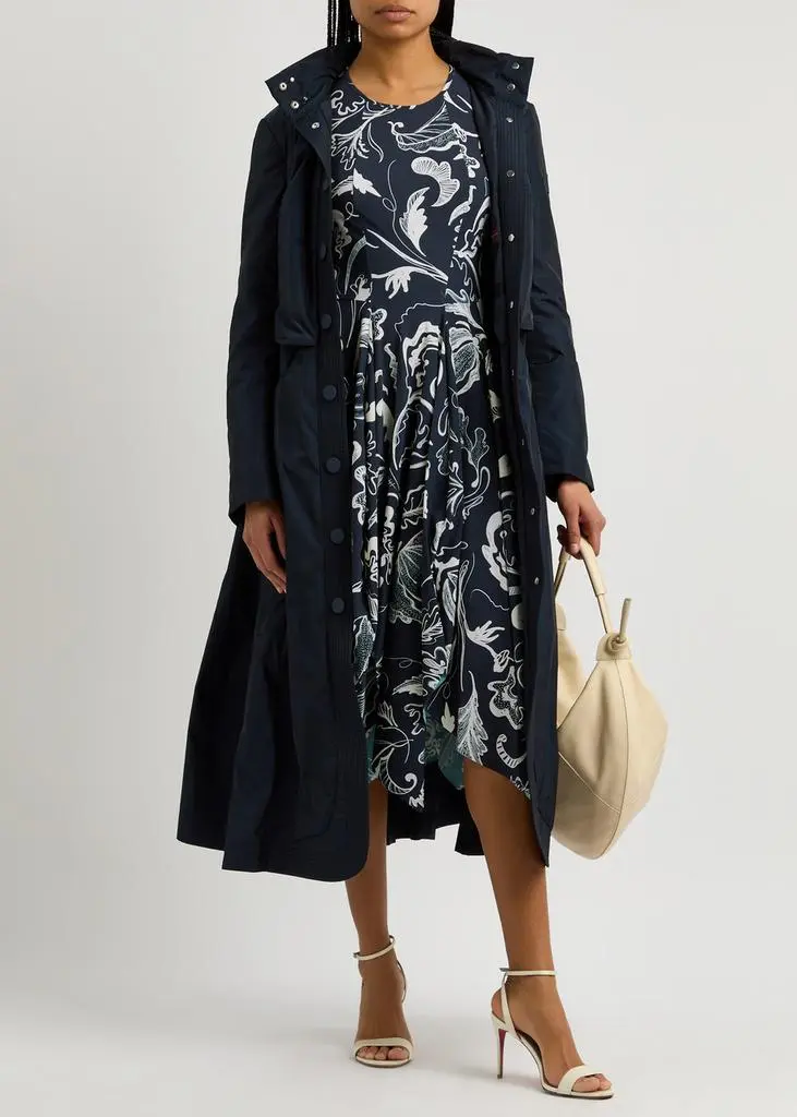 HIGH Enthusiasm floral-print stretch-jersey midi dress 4