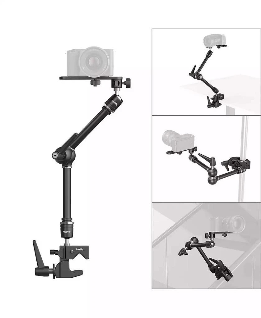 SmallRig Super Clamp with Magic Arm Kit 8