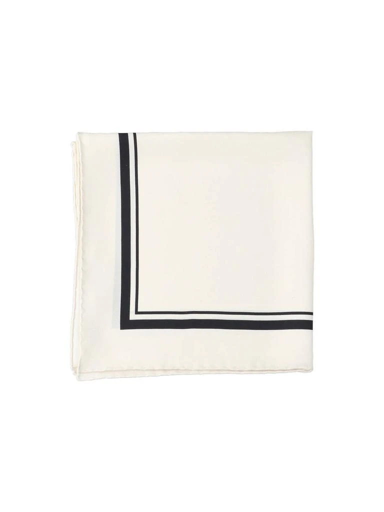 Tom Ford Tom Ford Tonal Frame Pocket Square Scarf 2