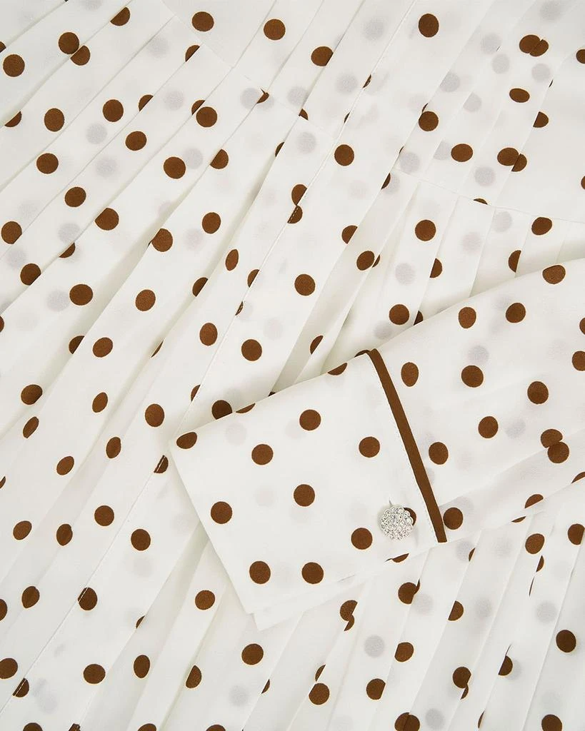 HOBBS LONDON Francesca Dot Print Dress 8
