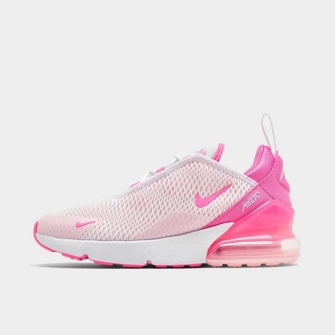 NIKE Girls' Little Kids' Nike Air Max 270 Casual Shoes 1