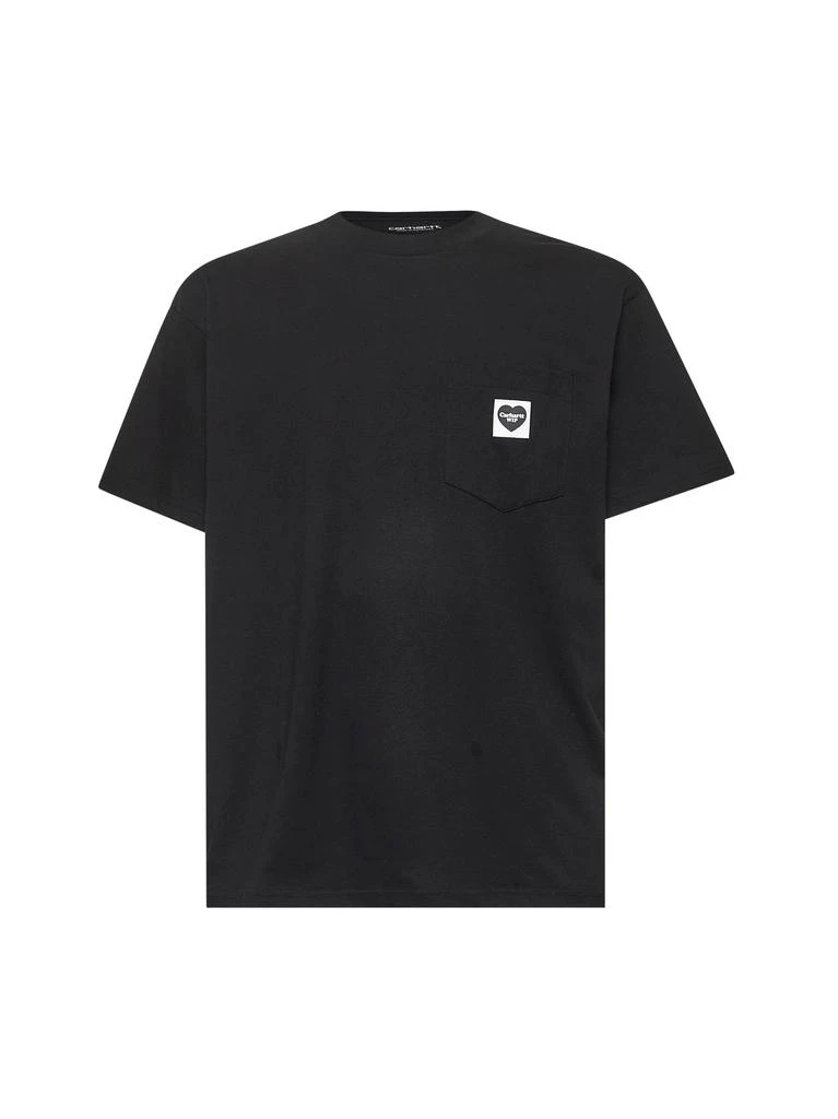 Carhartt WIP CARHARTT WIP | Black cotton S/S Pocket Heart T-shirt | Man | XL 1