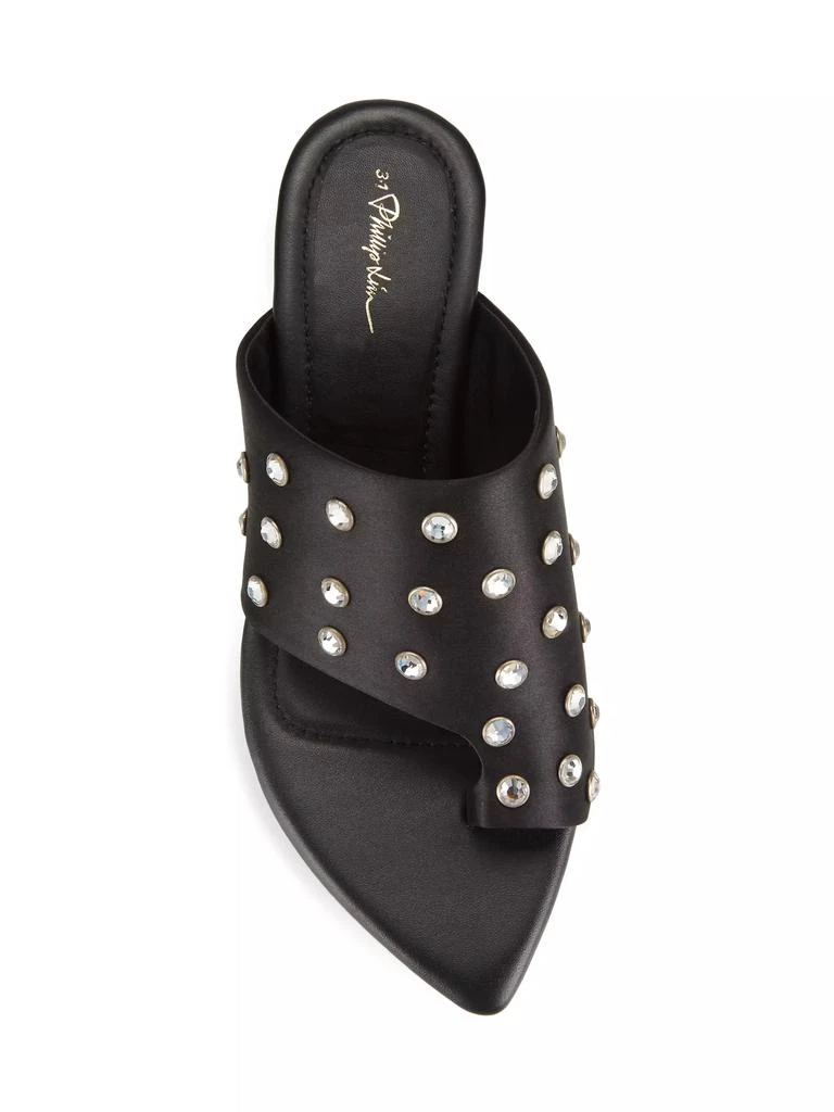 3.1 Phillip Lim Verona Embellished Satin Sandals 5