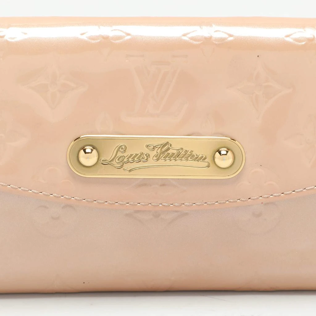 Louis Vuitton Louis Vuitton Beige Monogram Vernis Leather Sunset Boulevard Clutch 5