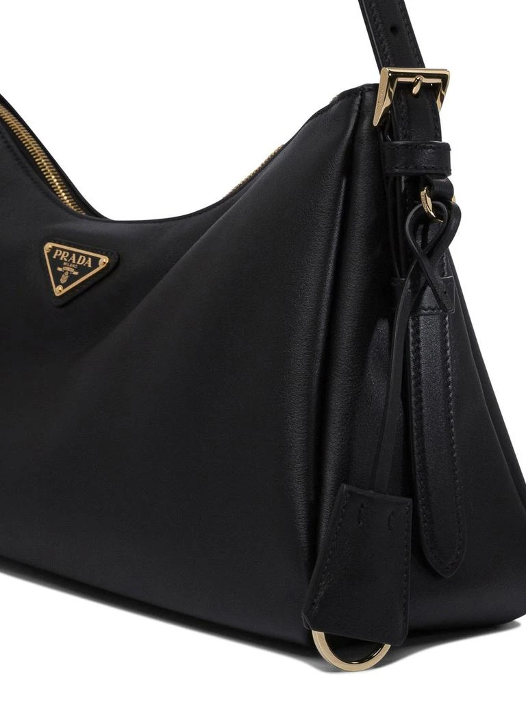 Prada Prada Triangle-Logo Zipped Shoulder Bag 4