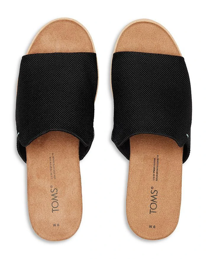 TOMS Women's Diana Mule Platform Wedge Sandals 4