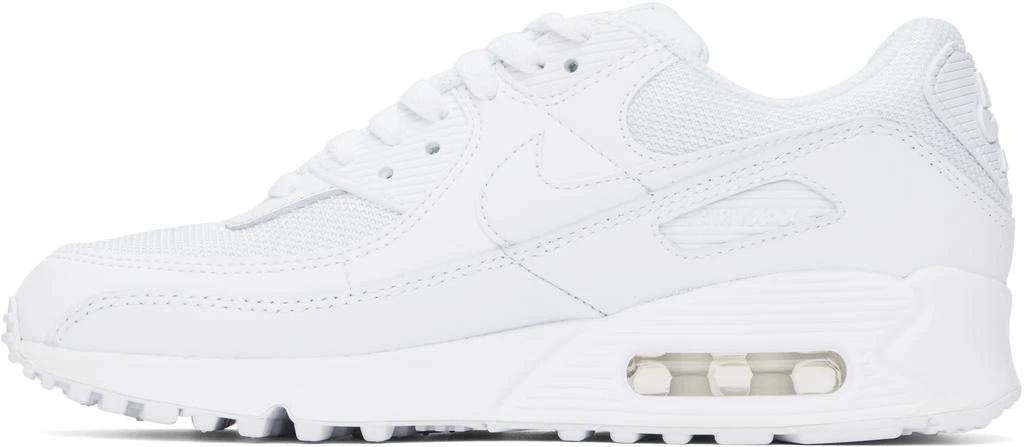 NIKE White Air Max 90 Sneakers 3