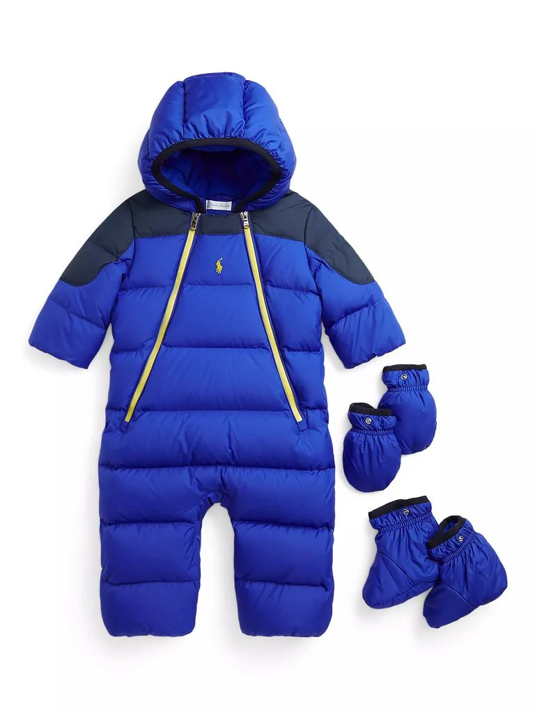 Ralph Lauren Baby Boy's Down Puffer Snowsuit 4