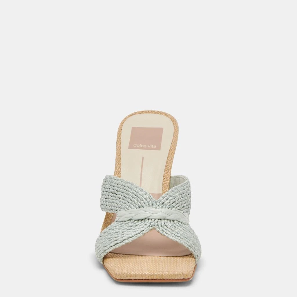 Dolce Vita Nitro Heels Mint Raffia 6