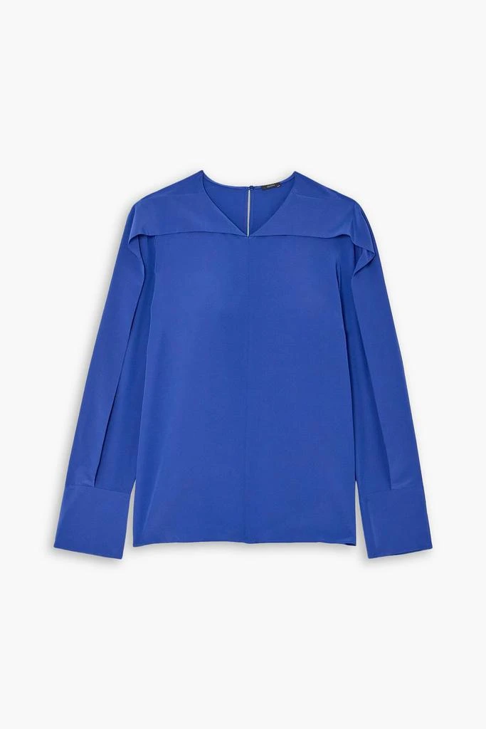 Joseph Wigmore cape-effect silk crepe de chine blouse 1