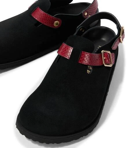 Birkenstock Tokio Cazador suede clogs 3