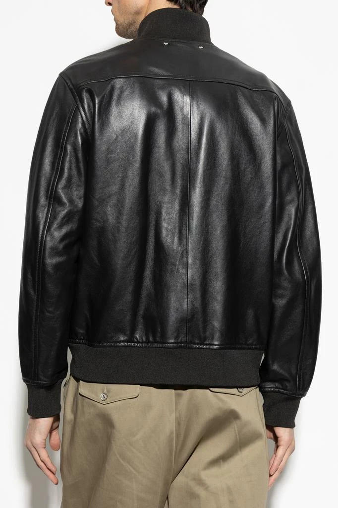 Paul Smith Leather 'bomber' jacket 4