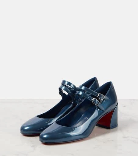 Christian Louboutin Miss Jane patent leather Mary Jane pumps 4