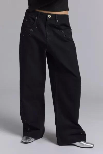 BDG BDG Jaya Sparkle Gem Baggy Boyfriend Jean 2