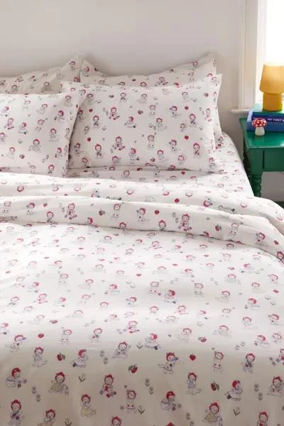 Urban Outfitters Strawberry Cat Core Duvet Cover Set 1
