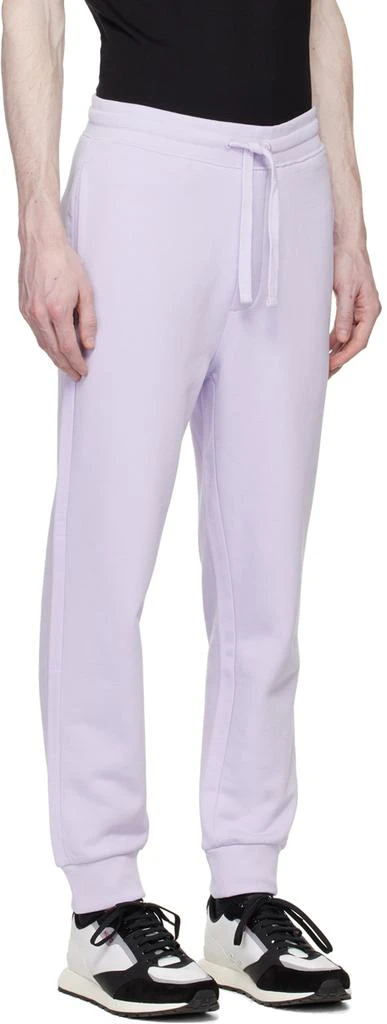 Hugo Purple Straight-Leg Lounge Pants 2