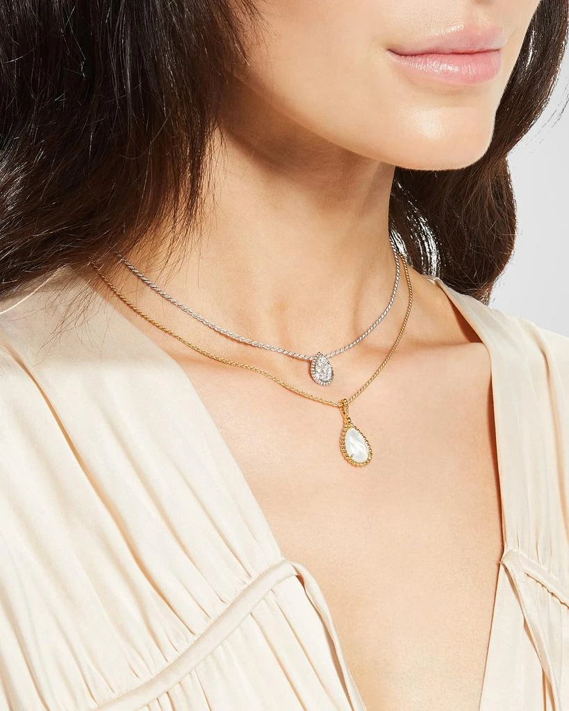 Boucheron Serpent Boheme 18K Yellow Gold Mother-of-Pearl Medium Pendant Necklace 5