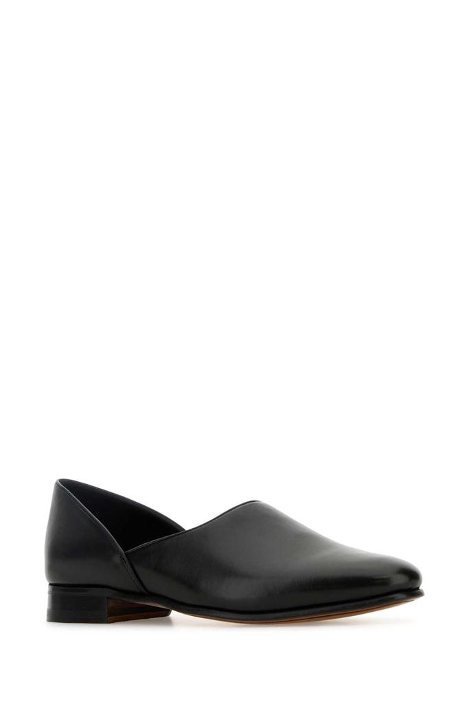BODE Black Nappa Leather Loafers