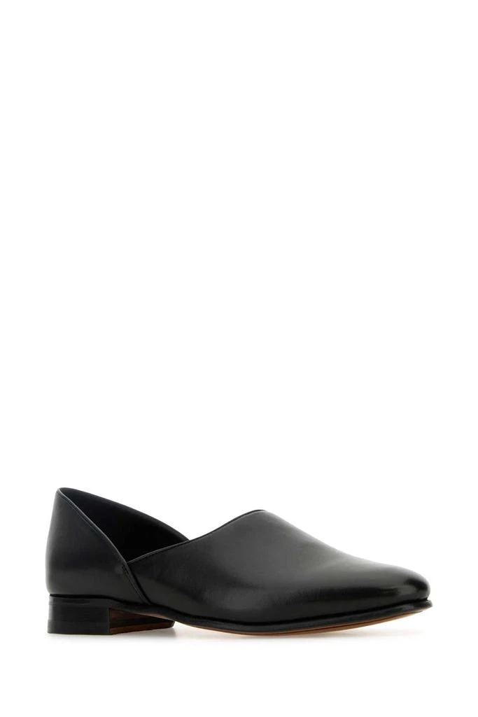 BODE Black Nappa Leather Loafers 2