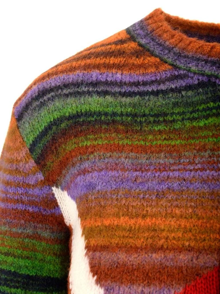 Loewe Loewe Anagram-Patch Knitted Jumper 4