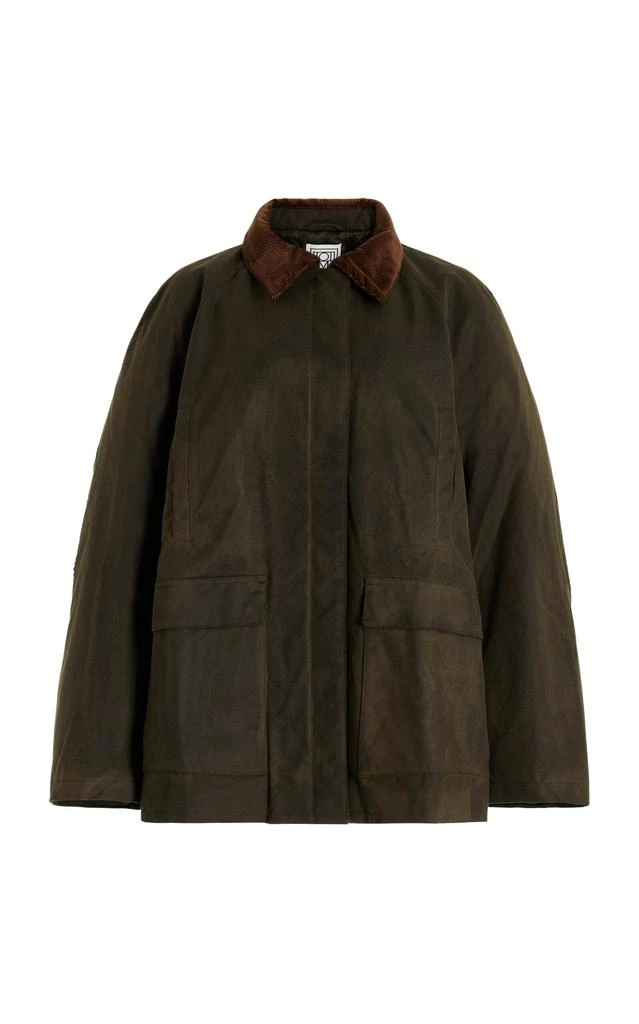 Totême Toteme - Country Cotton Jacket - Green - EU 34 - Moda Operandi 1