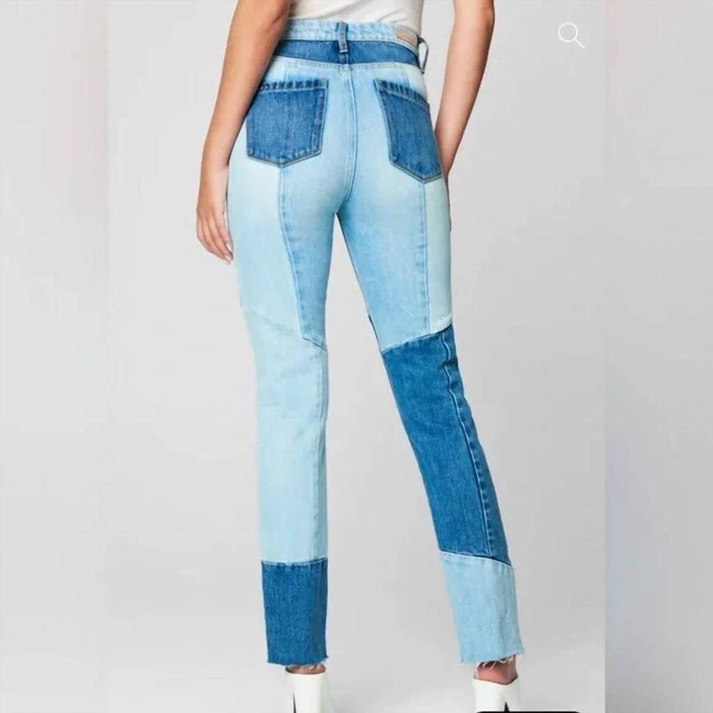 Blank NYC The Lexington Slim Straight Denim Pant In Fare Warning