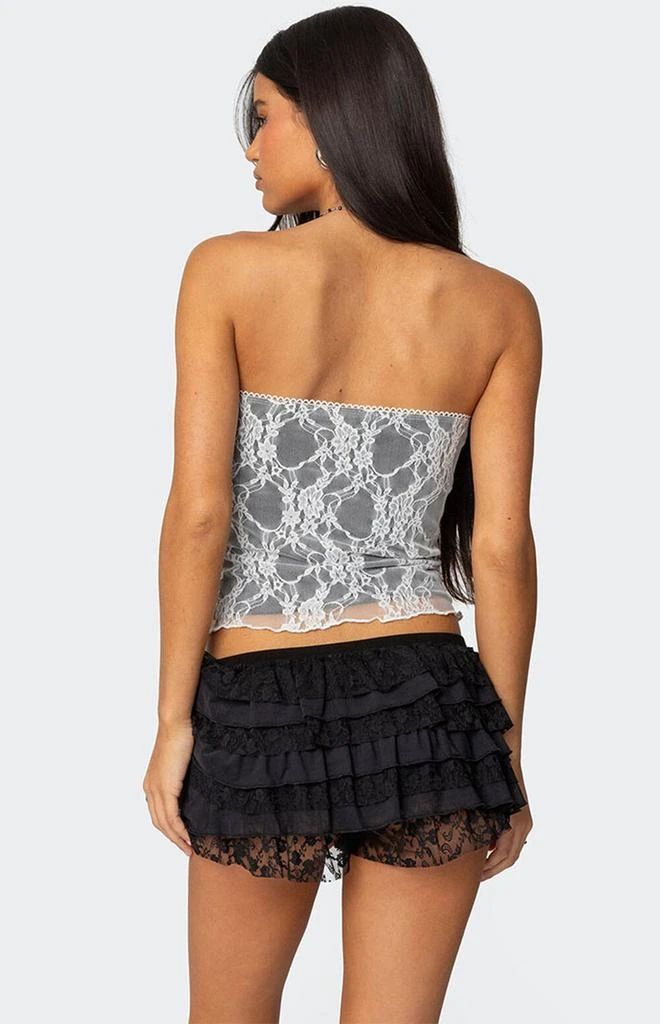 Edikted Allison Lace Tube Top 5