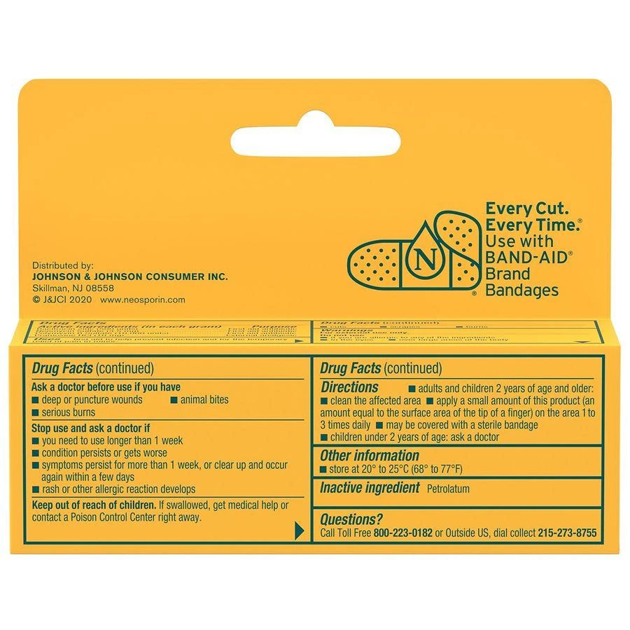 Neosporin + Pain Relief Dual Action Topical Antibiotic Ointment 2
