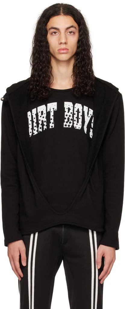 TheOpen Product SSENSE Exclusive Black Layered Hoodie 1