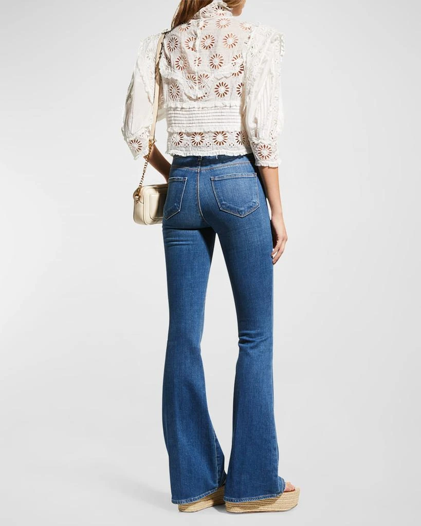L'Agence Bell High-Rise Flare Jeans 5