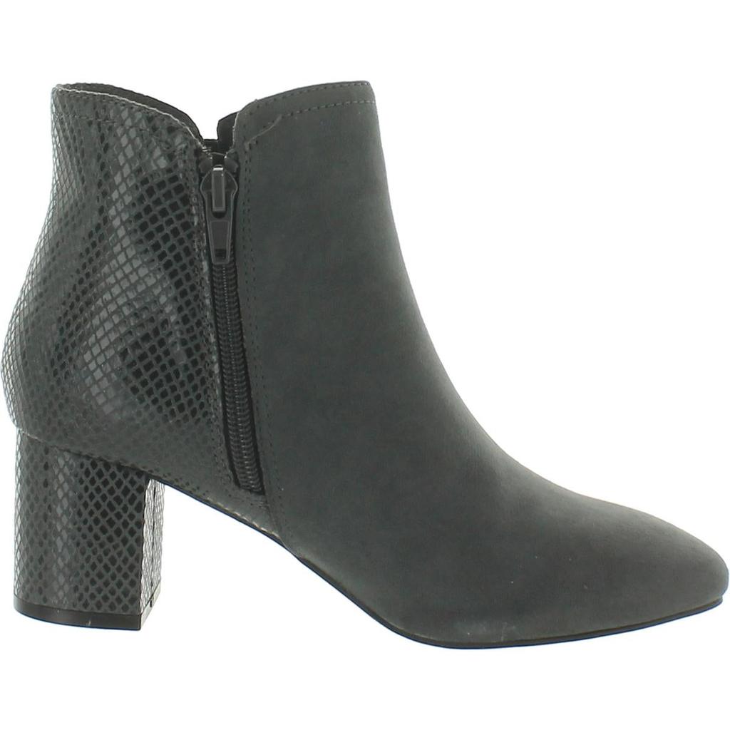 Karen Scott IVYNAAF Womens Faux Leather Ankle Boots