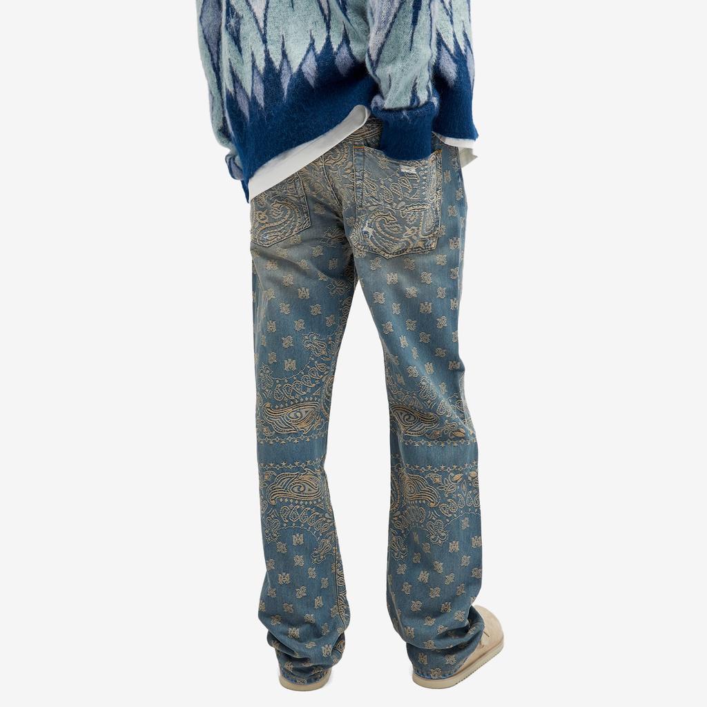 AMIRI AMIRI Bandana Jacquard Straight Jean 30