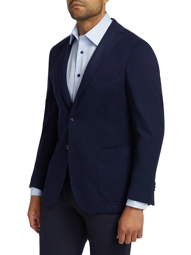 Saks Fifth Avenue COLLECTION Wool Compact Knit Sport Coat 4