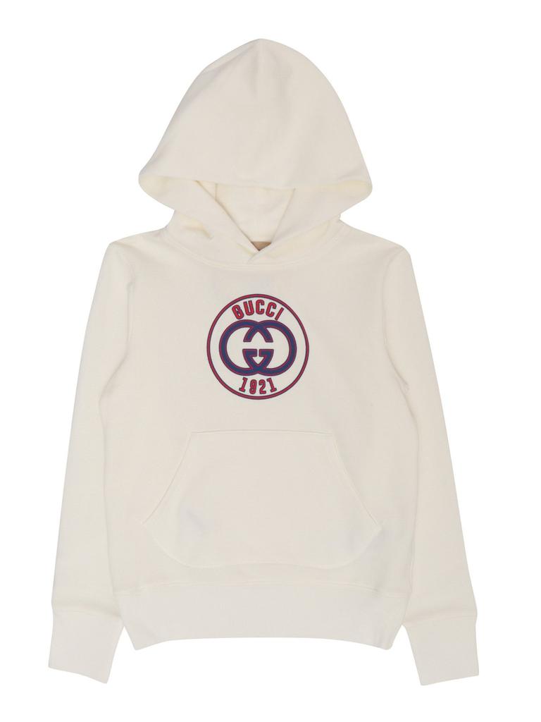 Gucci Kids Gucci Kids Interlocking G Long-Sleeved Hoodie