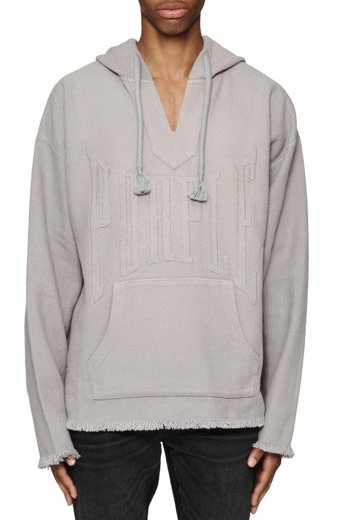 Purple Brand Oversize Beach Hoodie