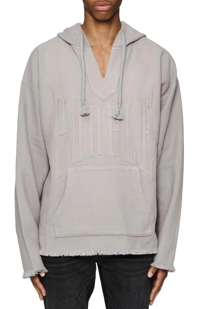 Purple Brand Oversize Beach Hoodie 1