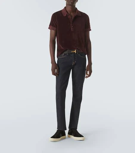 Tom Ford Cambridge velvet sneakers 2