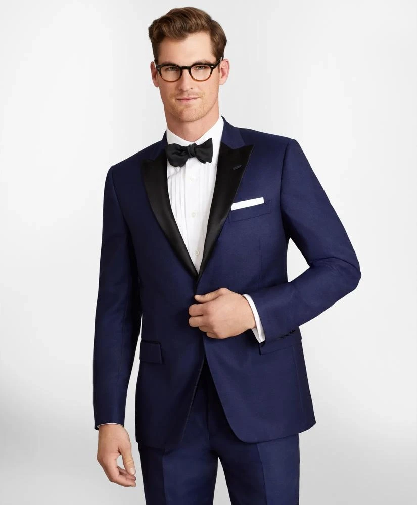 Brooks Brothers Regent Fit One-Button Navy 1818 Tuxedo 3